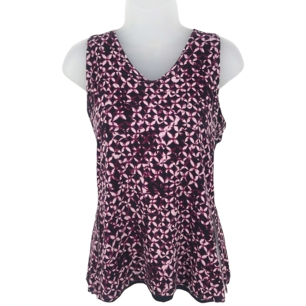 GAIAM‎ Yoga Workout Tank Top With Lined Front Size M